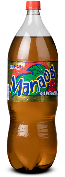 Botella de gaseosa Manaos Guaraná 2,25LTS