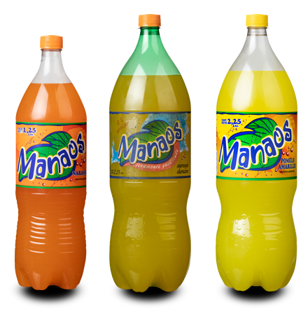 Botellas de gaseosa Manaos — presentaciones 3